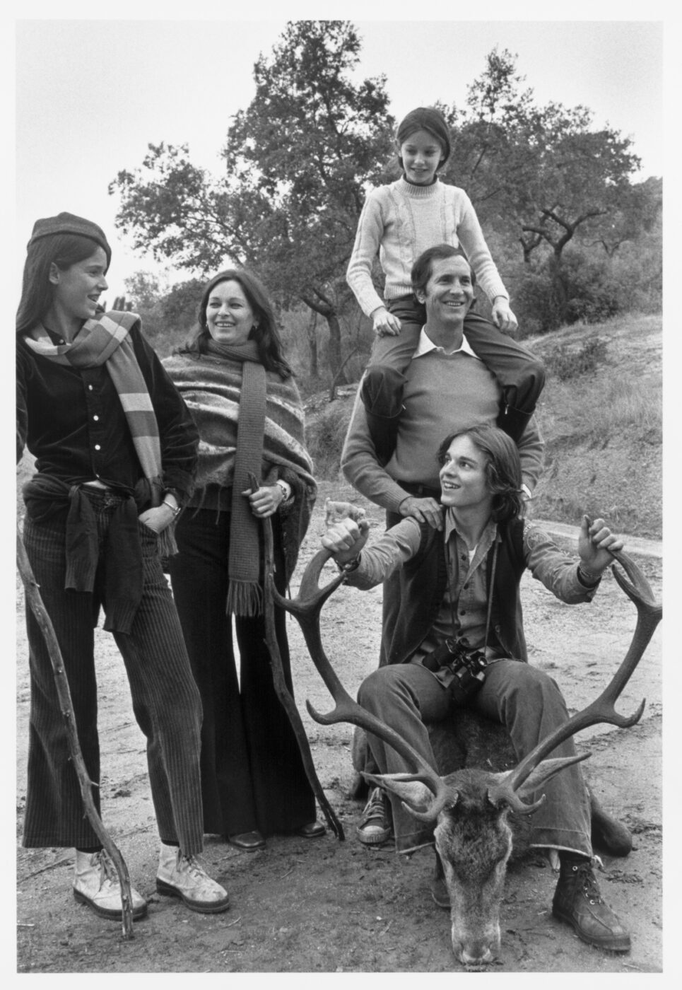 Photographic Social Vision - La familia Bosé en su finca. Andújar (Jaén), 1972.