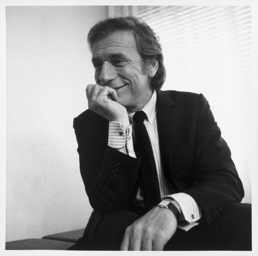 Photographic Social Vision - El actor y cantante Yves Montand. Madrid, 1970.