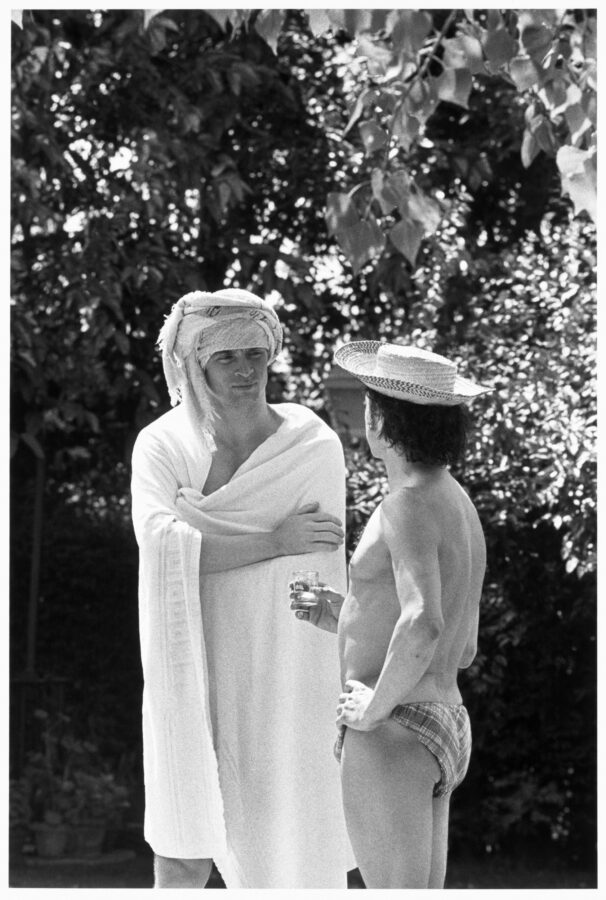 Photographic Social Vision - Diferentes momentos de la estancia de Rudolf Nureyev  en la casa de Antonio El Bailarín. Madrid, 1971.