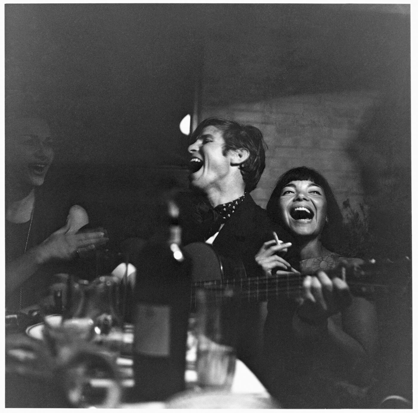 Photographic Social Vision - El Cordobés y la cantante Mireille Mathieu.  Madrid, 1967.
