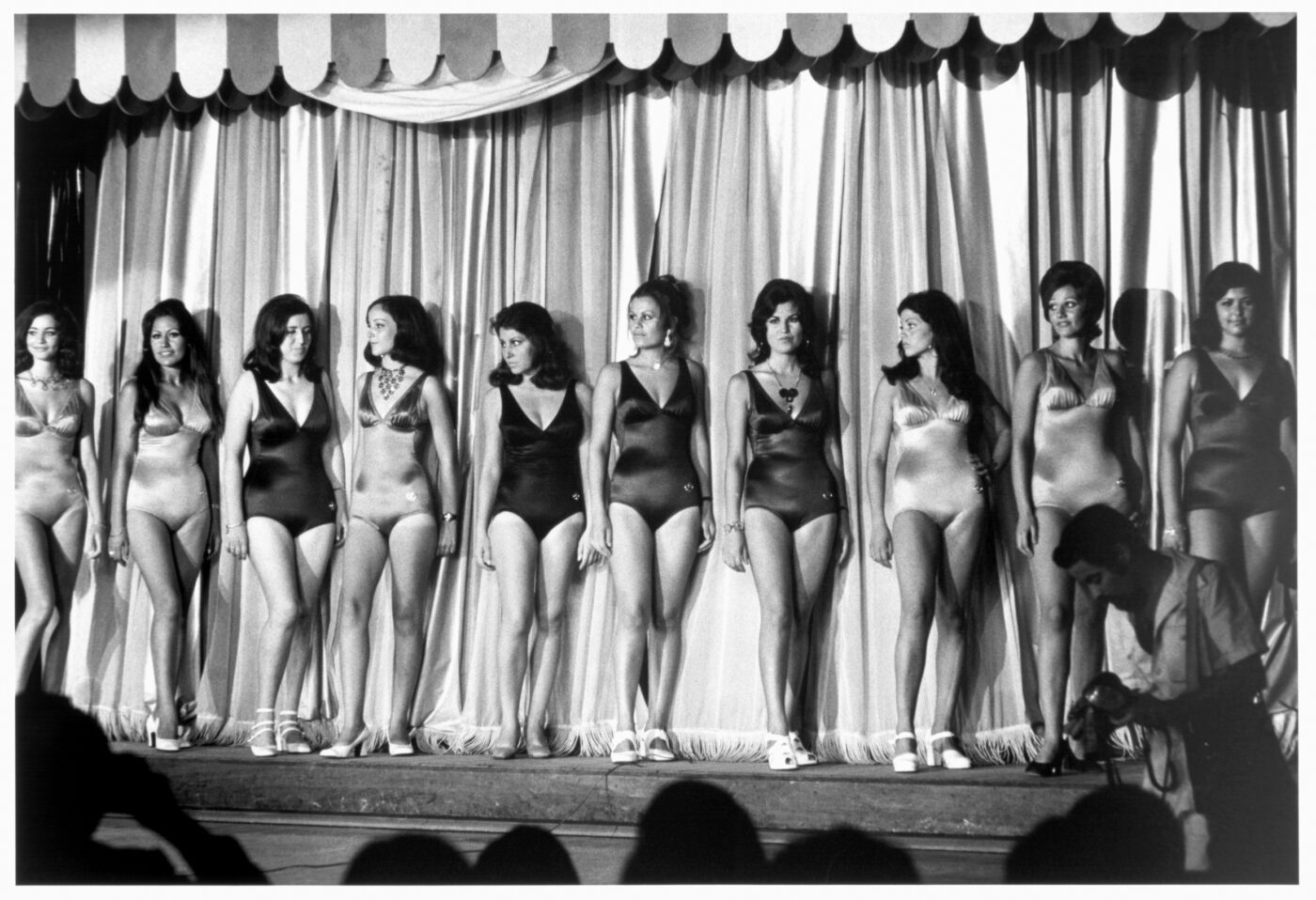 Photographic Social Vision - Elección de Miss España.  Palma de Mallorca, 1967.