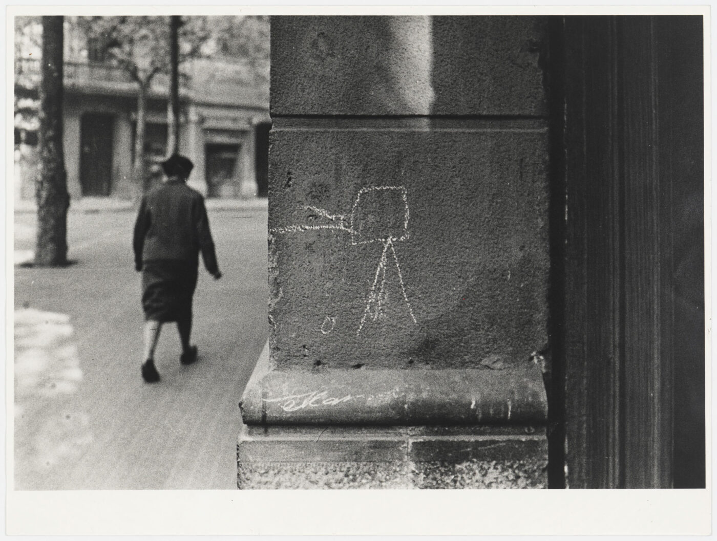 Photographic Social Vision - Grafiti. Barcelona, 1959
