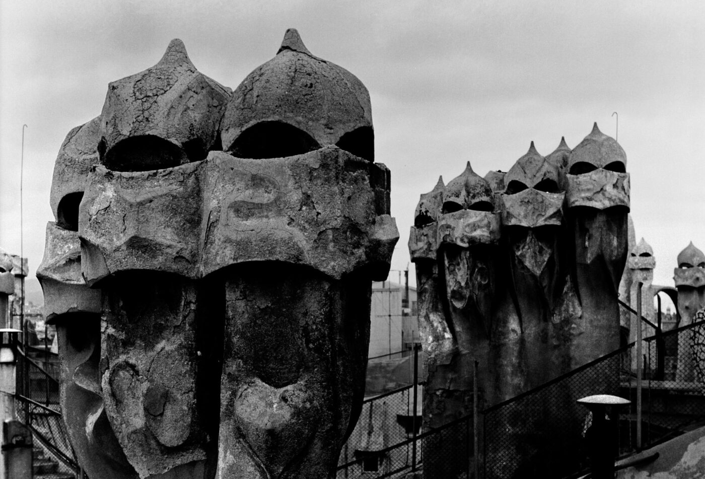 Photographic Social Vision - Casa Milà. Barcelona, 1957