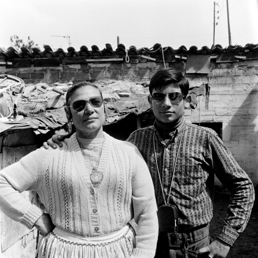 Photographic Social Vision - Rosario Amaya y El Loli. Montjuïc. Barcelona, 1970