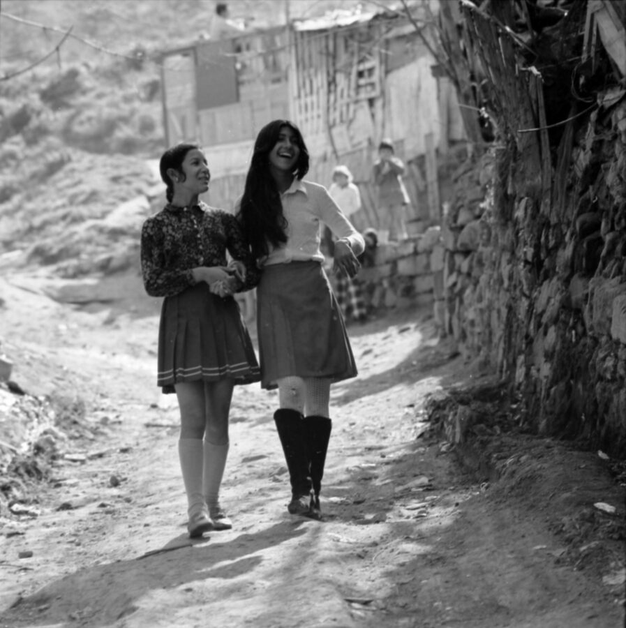 Photographic Social Vision - La Chochi y La Mulata. Montjuïc. Barcelona, 1974