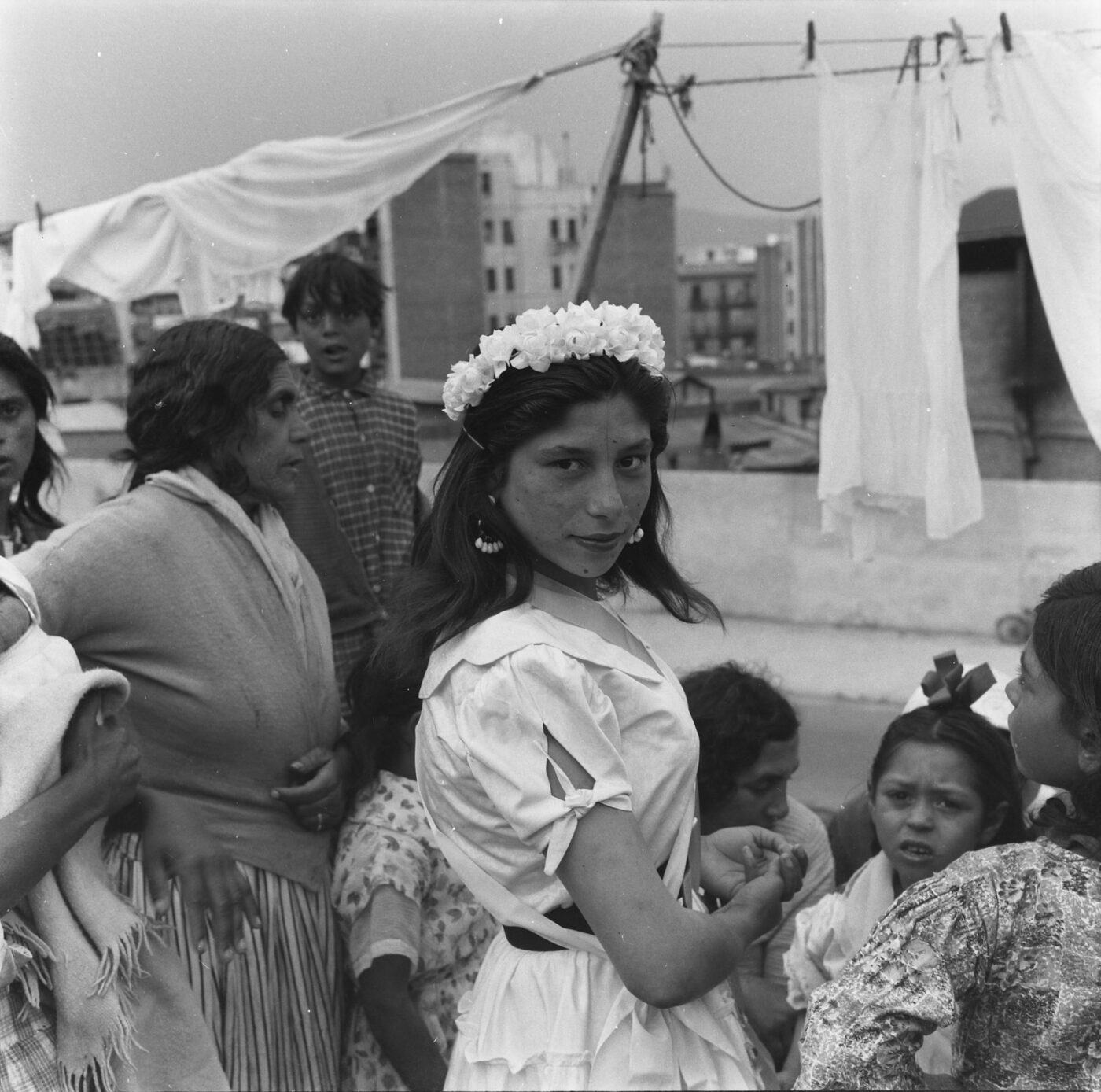 Photographic Social Vision - Boda de El Chele y La Lorenza. Montjuïc. Barcelona, 1960