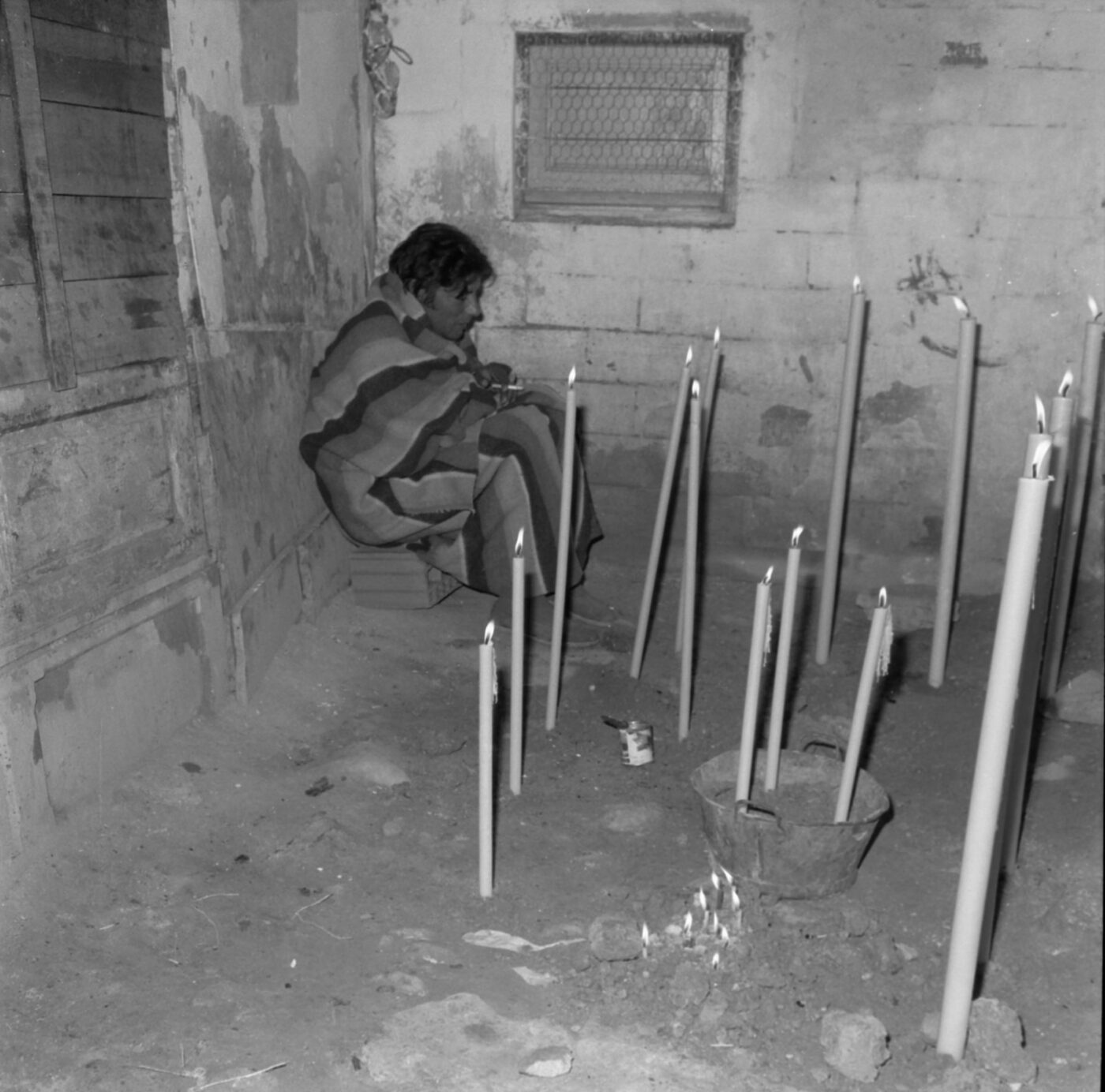 Photographic Social Vision - Noche de Todos los Santos. Montjuïc. Barcelona, 1973