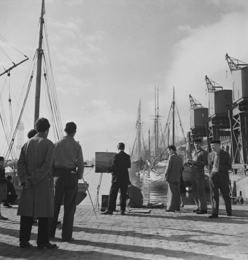 Photographic Social Vision - Port de Barcelona, c. 1940