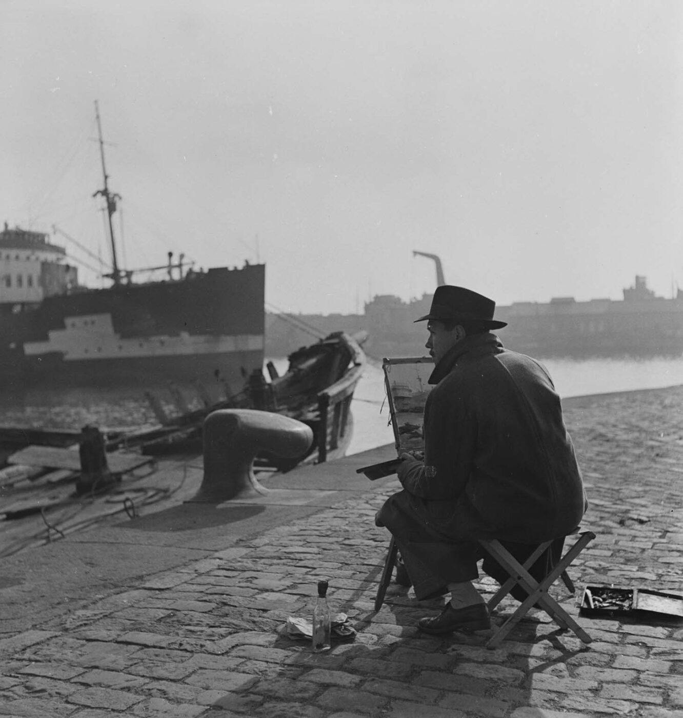 Photographic Social Vision - Puerto de Barcelona, c. 1940