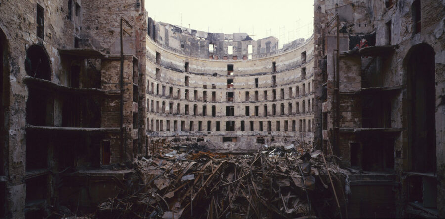 Photographic Social Vision - Gran Teatre del Liceu, després de l’incendi. Barcelona, ​​1994