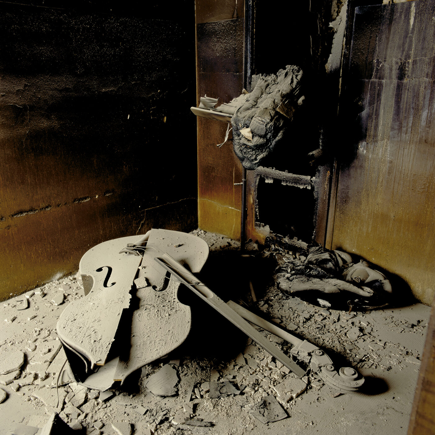 Photographic Social Vision - Gran Teatre del Liceu, després de l’incendi. Barcelona, ​​1994