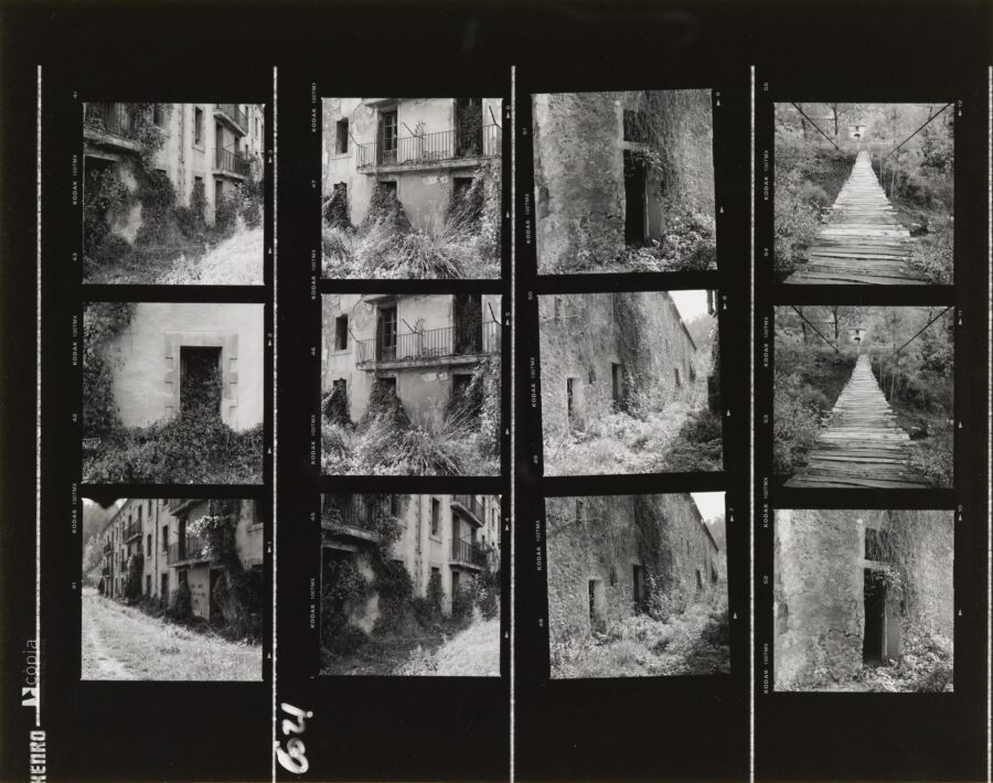 Photographic Social Vision - Colonias textiles. Hoja de contactos