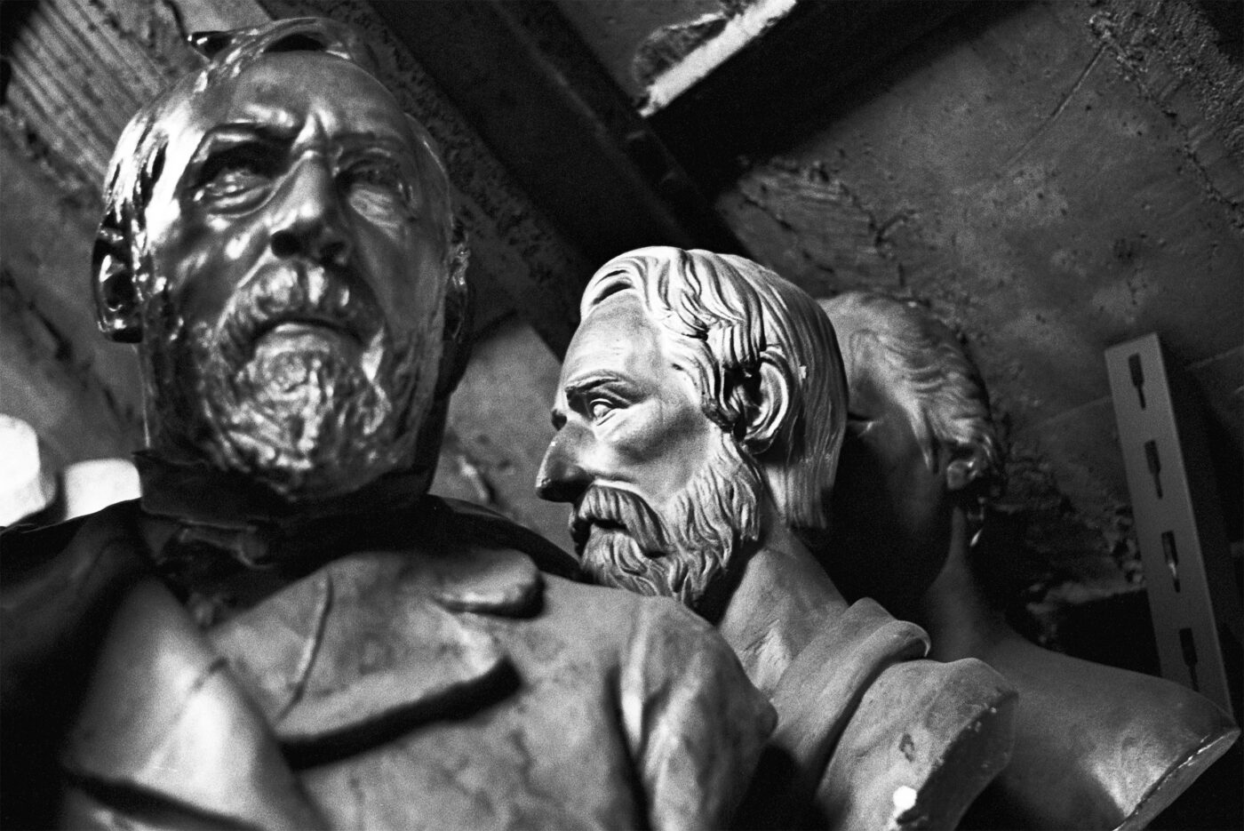 Photographic Social Vision - Bustos almacenados en The American Museum of Natural History. Nueva York, 1981
