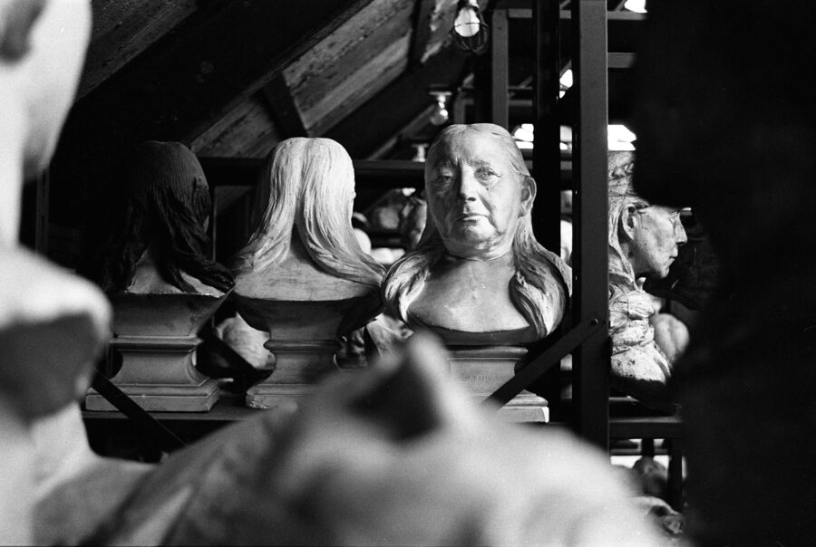 Photographic Social Vision - Bustos almacenados en The American Museum of Natural History. Nueva York, 1981