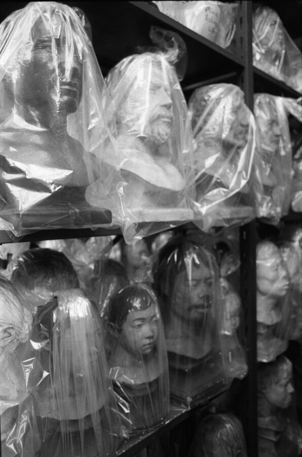 Photographic Social Vision - Bustos almacenados en The American Museum of Natural History. Nueva York, 1981
