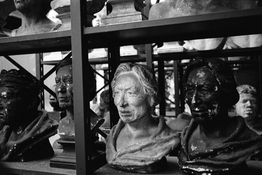 Photographic Social Vision - Bustos almacenados en The American Museum of Natural History. Nueva York, 1981