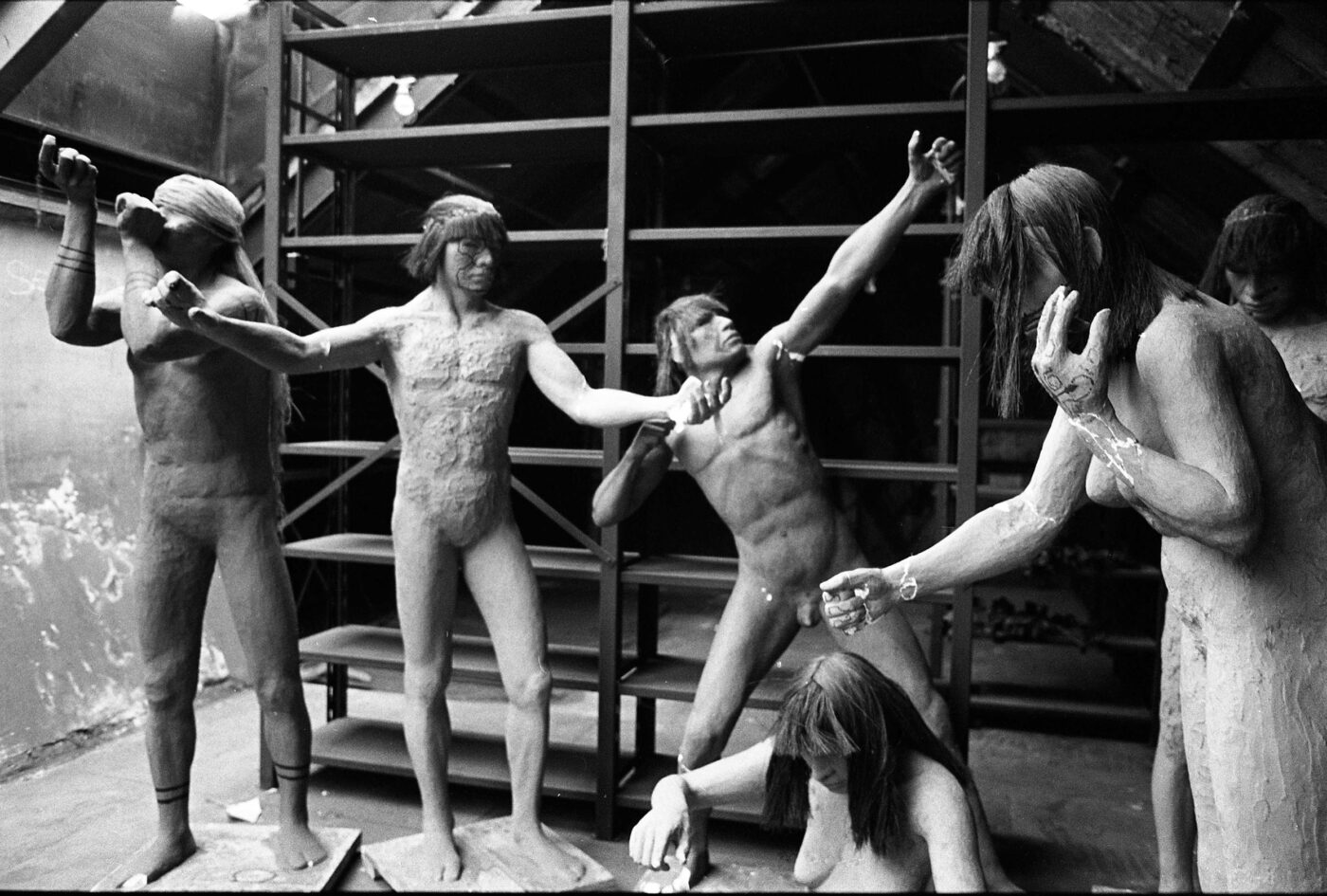 Photographic Social Vision - Bustos almacenados en The American Museum of Natural History. Nueva York, 1981