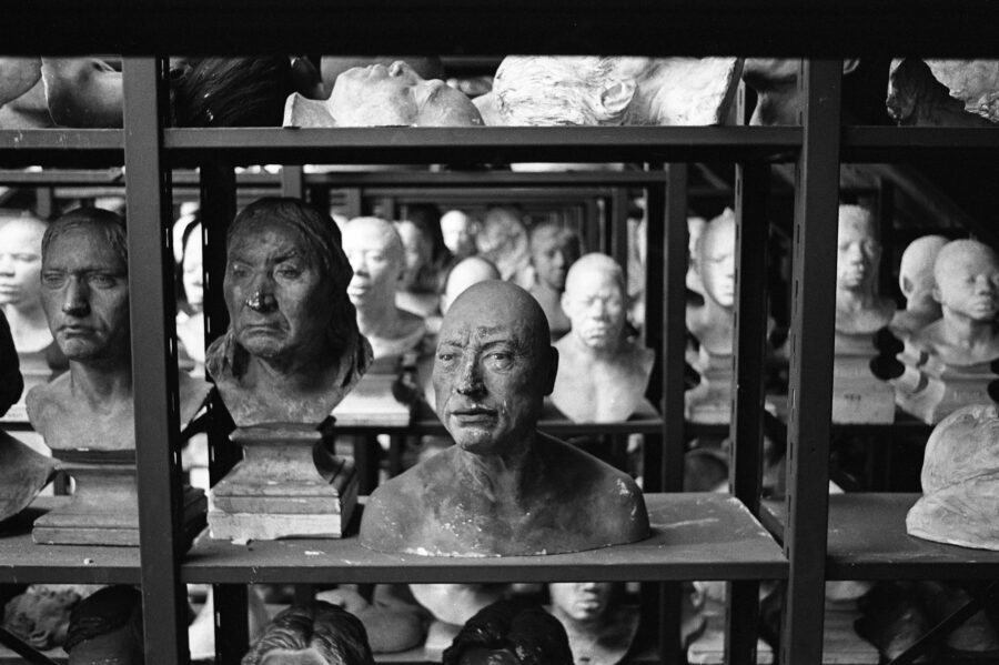 Photographic Social Vision - Bustos almacenados en The American Museum of Natural History. Nueva York, 1981