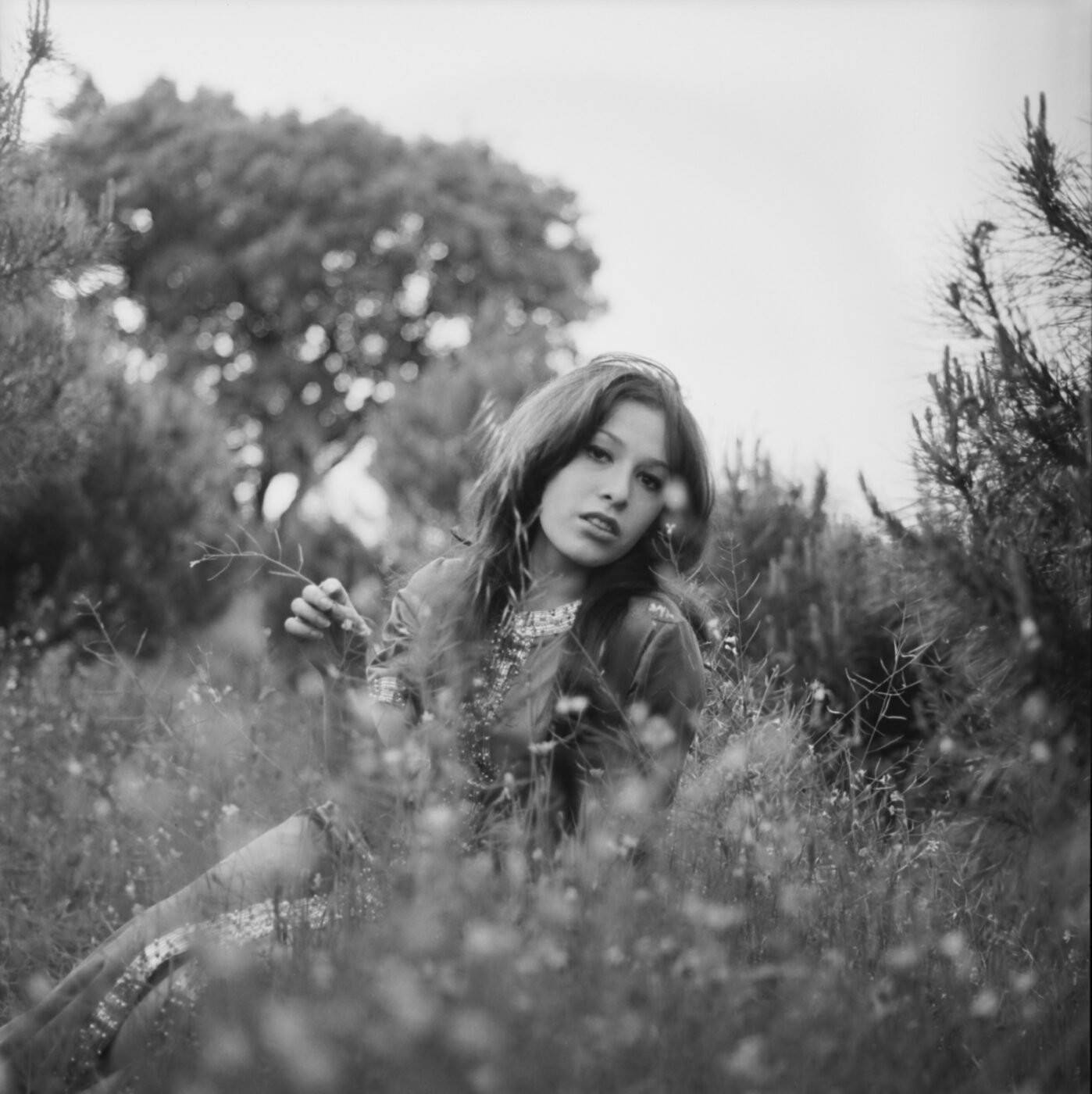 Photographic Social Vision - La cantante Massiel posa en la Casa de Campo. Madrid, 1966