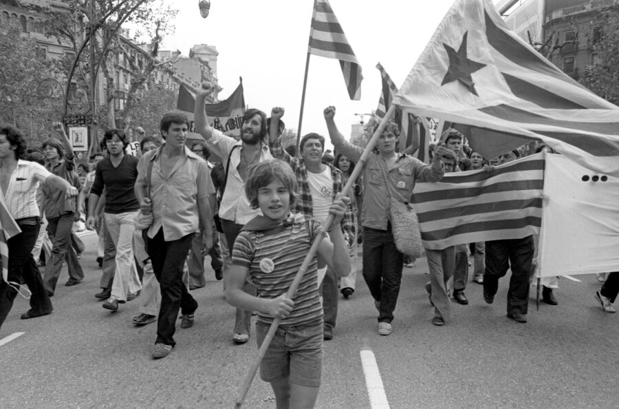 Photographic Social Vision - Primera Diada a Barcelona després del franquisme, 11 de setembre de 1977