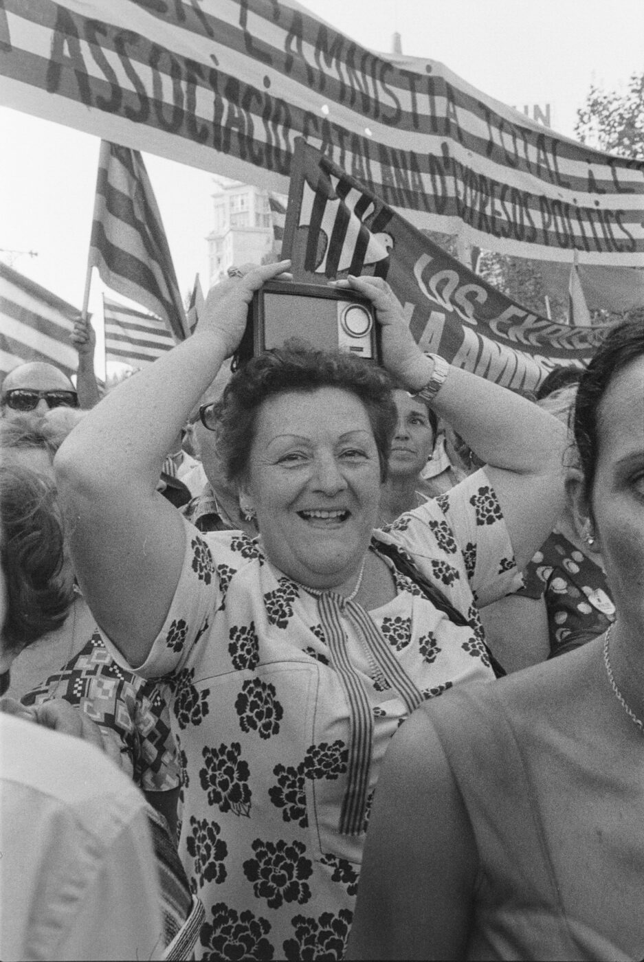 Photographic Social Vision - Primera Diada en Barcelona después del franquismo, 11 de septiembre de 1977