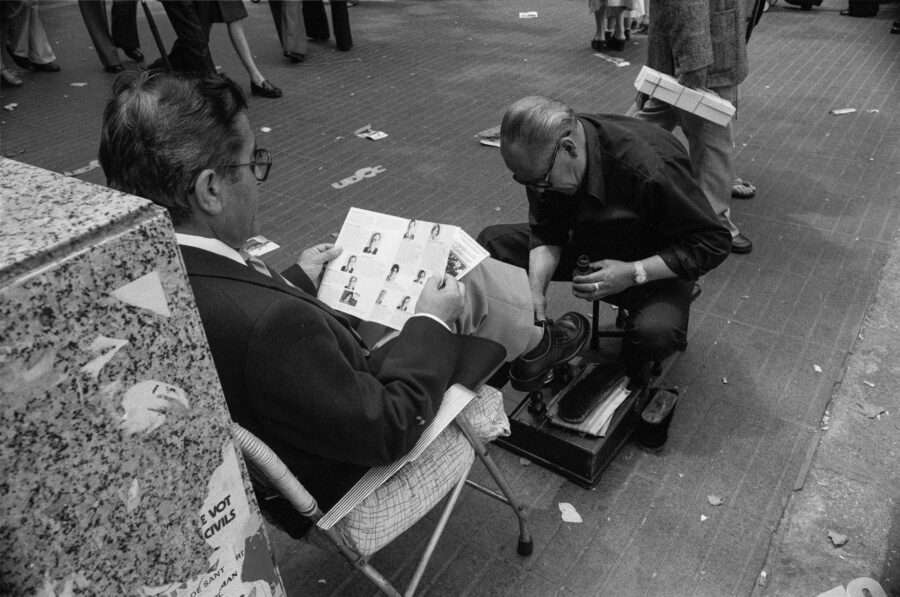 Photographic Social Vision - Primeres eleccions democràtiques. Barcelona, 1977