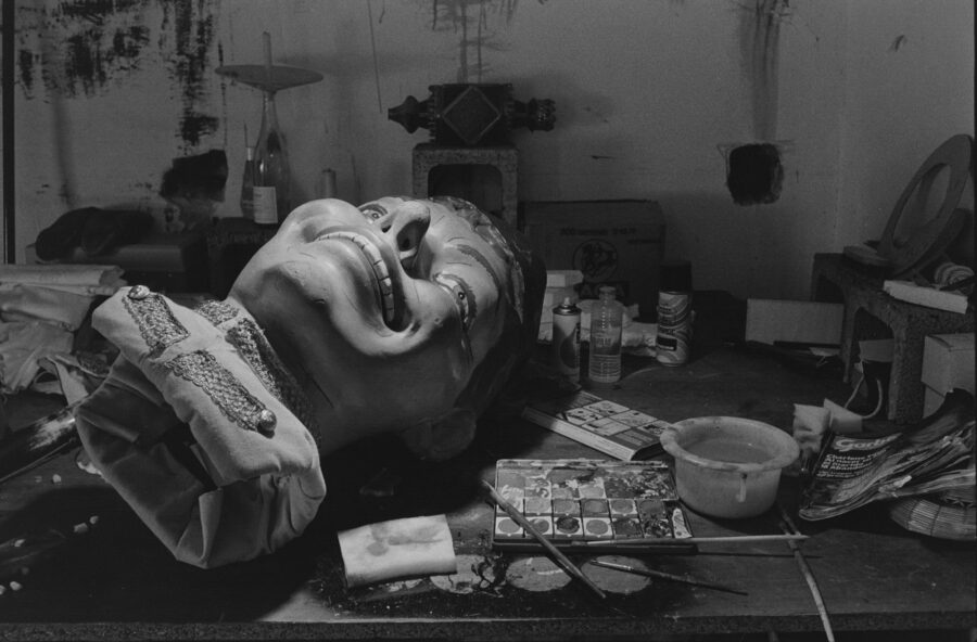 Photographic Social Vision - En el rodatge de Somni d’un carrer de Comediants. Tàrrega, Lleida, 1979